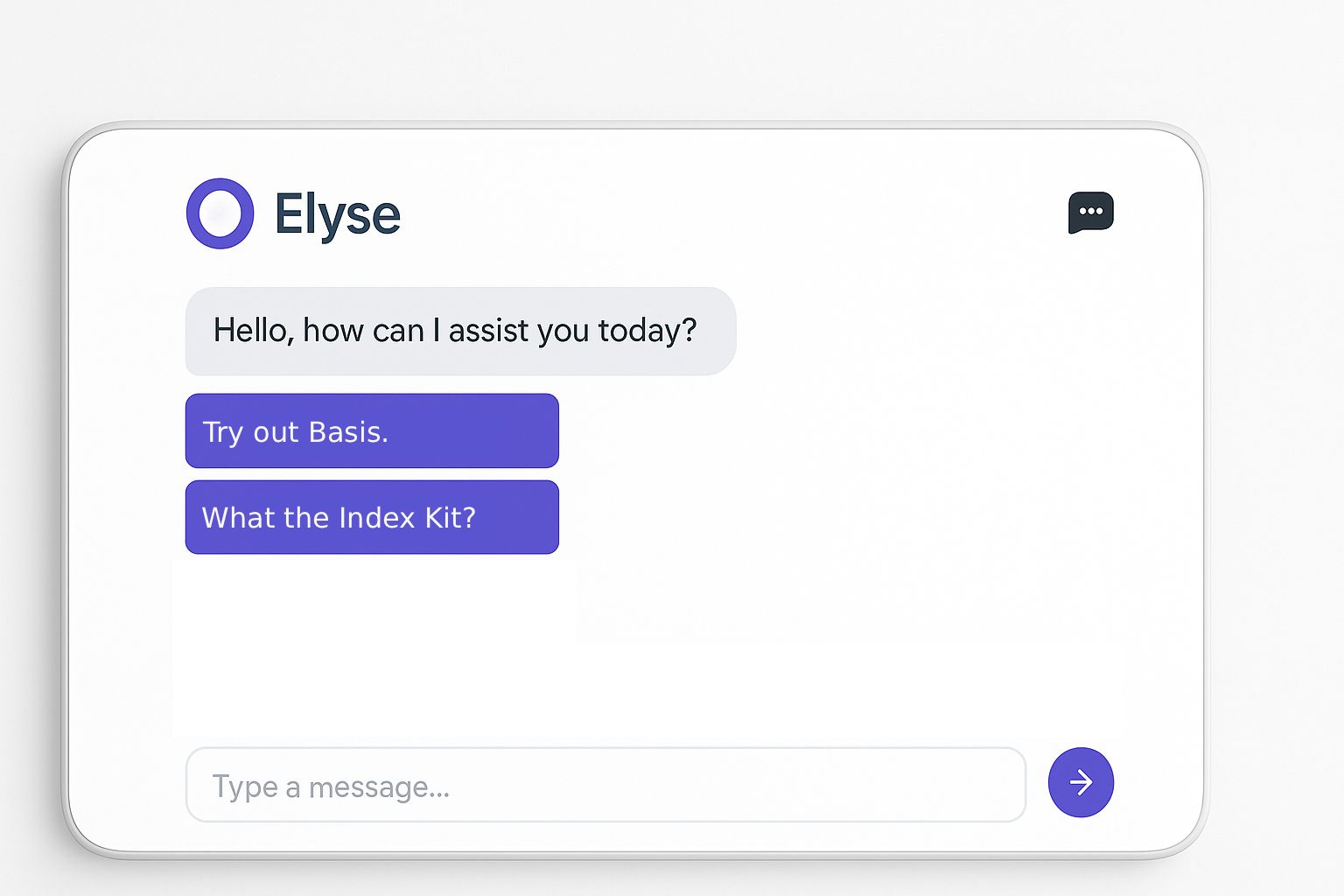 Elyse AI Mobile App Screenshot